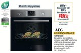 Four Encastrable - AEG en promo chez Proxi Confort Lyon à 449,90 €