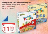 Speedy Puzzle Pokémon im Angebot bei GLOBUS in Weinheim Speedy Puzzle Pokémon Angebote von Ravensburger bei GLOBUS Weinheim für 11,99 €