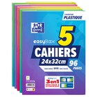 Lot de 5 cahiers Easybook Fusion - OXFORD en promo chez Carrefour Versailles à 14,25 €