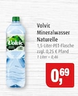 Mineralwasser Naturelle Angebote von Volvic bei Markant Wismar für 0,69 €