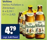 Aktuelle Veltins Angebote bei Getränkewelt in Ratingen Aktuelles Helles Pülleken o. Zitronken Angebot bei Getränkewelt in Ratingen ab 4,79 €
