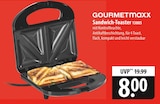 Aktuelles Gourmetmaxx Sandwich-Toaster 13805 Angebot bei famila Nordost in Lübeck ab 8,00 €