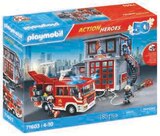 Megaset de pompiers - PLAYMOBIL dans le catalogue Super U