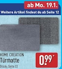 Türmatte bei ALDI Nord im Neuenrade Prospekt für 0,99 €