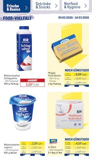 Milch im METRO Prospekt "Wochenangebote" mit 51 Seiten (Salzgitter)