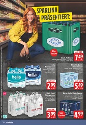 Aktueller E center Prospekt mit Mineralwasser, "Aktuelle Angebote", Seite 22