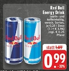 Energy Drink im Angebot bei EDEKA in Paderborn Energy Drink Angebote von Red Bull bei EDEKA Paderborn für 0,99 €