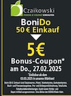 BoniDo 50 € Einkauf Angebote von Czaikowski bei E center Krefeld