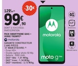 Pack smartphone g04s + verre trempé - motorola dans le catalogue E.Leclerc