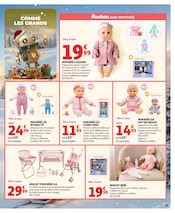 Promos Poupée dans le catalogue "EMBARQUEZ POUR LE PAYS DES JOUETS" de Auchan Hypermarché Poupée en promo dans le catalogue Auchan Hypermarché à la page 25