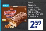 Erdnuss Eisriegel im ALDI SÜD Prospekt Erdnuss Eisriegel von MUCCI im aktuellen ALDI SÜD Prospekt für 2,59 €