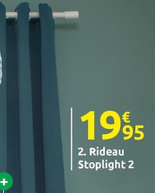 Rideau Stoplight 2 - Mr Bricolage à Ivry-sur-Seine Rideau Stoplight 2 en promo chez Mr Bricolage Ivry-sur-Seine à 19,95 €