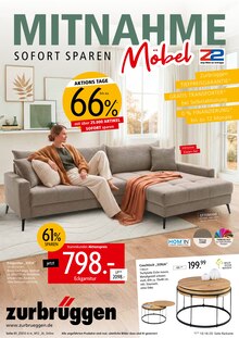 Wohnzimmertisch im aktuellen Zurbrüggen Prospekt (Bochum) Wohnzimmertisch im Zurbrüggen Prospekt "SOFORT SPAREN" mit 34 Seiten (Bochum)