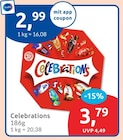 Celebrations für 2,99 € bei budni im Angebot Celebrations im aktuellen budni Prospekt