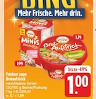 Brotaufstrich Minis Fleischsalat Angebote von Popp bei E center Würzburg für 1,00 €