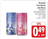 Secco Rosato im Angebot bei EDEKA in Weiden Secco Rosato Angebote von Vescovino bei EDEKA Weiden für 0,49 €