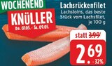 Aktuelles Lachsrückenfilet Angebot bei E center in Mönchengladbach ab 2,69 €