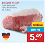 Schweine-Rücken im Angebot bei Netto Marken-Discount in Nordhorn Schweine-Rücken Angebote bei Netto Marken-Discount Nordhorn für 5,49 €