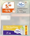 Toilettenpapier von Softstar im aktuellen Müller Prospekt