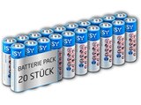 IBA-1001 AAA Batterie, 1.5 Volt 20 Stück bei MediaMarkt Saturn im Saarlouis Prospekt für 4,00 €