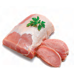 Frischer Schweinerücken