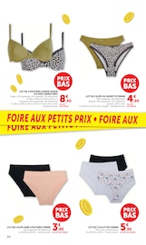 Promos Soutien-Gorge dans le catalogue "SUPER U" de Super U Soutien-Gorge en promo dans le catalogue Super U à la page 44