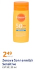 Hautpflegeprodukte im Action Prospekt Sonnenmilch Sensitive von Zenova im aktuellen Action Prospekt für 2,49 €