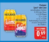 Spezi im Angebot bei Marktkauf in Bautzen Spezi Angebote von Paulaner bei Marktkauf Bautzen für 0,69 €