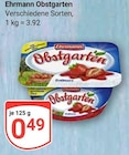 Obstgarten Erdbeere im Angebot bei GLOBUS in Hürth Obstgarten Erdbeere Angebote von Ehrmann bei GLOBUS Hürth für 0,49 €