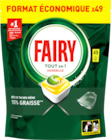 TABLETTES LAVE VAISSELLE TOUT EN 1 FAIRY - FAIRY - Auchan Hypermarché à Bron TABLETTES LAVE VAISSELLE TOUT EN 1 FAIRY - FAIRY en promo chez Auchan Hypermarché Bron à 5,57 €
