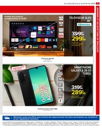 Offre Hisense dans le catalogue Carrefour du moment à la page 5