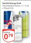 Energy Drink im Angebot bei GLOBUS in Plauen Energy Drink Angebote von Red Bull bei GLOBUS Plauen für 0,79 €