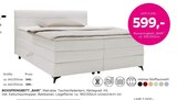 Boxspringbett "BARI" im Angebot bei mömax in Saarbrücken Boxspringbett "BARI" Angebote bei mömax Saarbrücken für 549,00 €