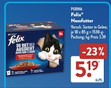 Aktuelle Katzenfutter Angebote bei ALDI SÜD in Ingolstadt Aktuelles Felix Nassfutter Angebot bei ALDI SÜD in Ingolstadt ab 5,19 €