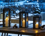 Laterne „Lucido“ mit LED-Kerze  im aktuellen Hagebaumarkt Prospekt für 9,99 €