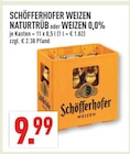 Weizen naturtrüb oder Weizen 0,0% Angebote von Schöfferhofer bei Marktkauf Hörstel für 9,99 €