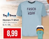 Herren-T-Shirt im Angebot bei Kaufhaus Stolz in Rostock Herren-T-Shirt Angebote von Tony Brown bei Kaufhaus Stolz Rostock für 8,99 €