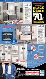 Hocker im hofmeister Prospekt in Kirchheim Aktueller hofmeister Prospekt mit Hocker, "BLACK DEALS", Seite 8