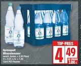 EDEKA Ahrensfelde - Mineralwasser Angebot im Prospekt Mineralwasser bei EDEKA im Ahrensfelde Prospekt für 4,49 €