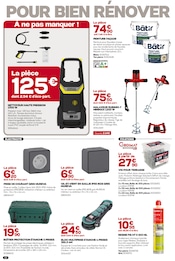 Promos Nettoyeur Haute-Pression dans le catalogue "POUR BIEN RÉNOVER COMPTEZ SUR NOUS..." de Gedimat à la page 12 Promos Nettoyeur Haute-Pression dans le catalogue "POUR BIEN RÉNOVER COMPTEZ SUR NOUS..." de Gedimat à la page 12