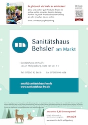 Aktueller Sanitätshaus Behsler am Markt Prospekt mit Bier, "Schenken Sie Gesundheit!", Seite 6