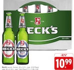 Beck's versch. Sorten Angebote von Beck's bei EDEKA Wiesbaden für 10,99 €