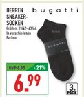 Herren Sneaker-Socken Angebote von bugatti bei Marktkauf Erftstadt für 6,99 €