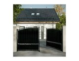 Brico Dépôt Carcassonne - Promo Portail fer battant Karnan 3m Promo Portail fer battant Karnan 3m à 399,00 € dans le catalogue Brico Dépôt à Carcassonne