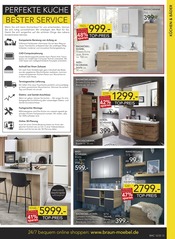 Aktueller BRAUN Möbel-Center Prospekt mit Badmöbel, "Gröööößter Sale des Jahres", Seite 13