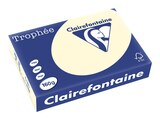 Clairefontaine Trophée - Papier couleur - A4 (210 x 297 mm) - 160 g/m² - 250 feuilles - ivoire - Clairefontaine à 12,99 € dans le catalogue Bureau Vallée