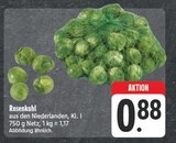 EDEKA Taucha - Rosenkohl Angebot im Prospekt Rosenkohl bei EDEKA im Taucha Prospekt für 0,88 €