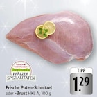 Frische Puten-Schnitzel oder -Brust bei EDEKA im Pirmasens Prospekt für 1,29 €
