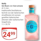 Gin Rosé Angebote von Malfy bei GLOBUS Trier für 24,99 €