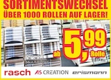 Vliestapete bei wohnen & sparen Wiegand im Fulda Prospekt für 5,99 €